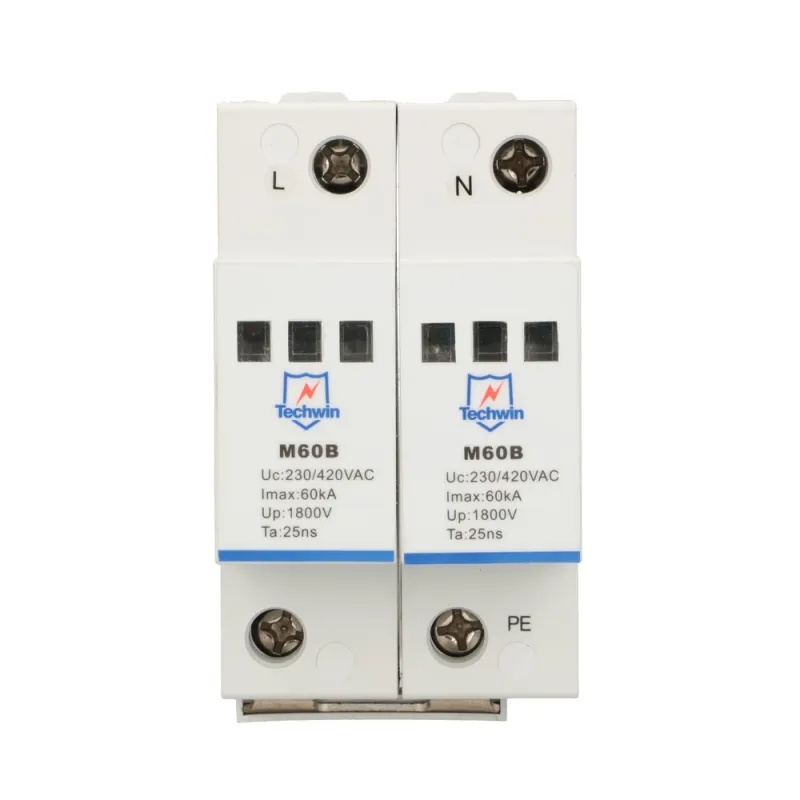 Surge Protector M60B2, 2P 1F 60kA max surge current - Image 2