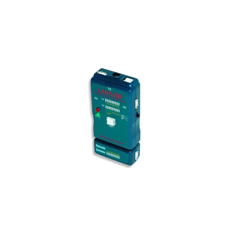 GEMBIRD LED CABLE TESTER RJ-45, RJ-11, UTP, STP, USB AA/AB