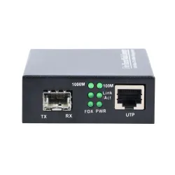 Extralink Sedir Media Converter, 1x SFP, 1x RJ45 1000Mb/s, MC220 Replacement - Image 3