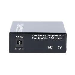 Extralink Sedir | Media konwerter | 1x SFP, 1x RJ45 1000Mb/s, zamiennik MC220 - Zdjęcie 4