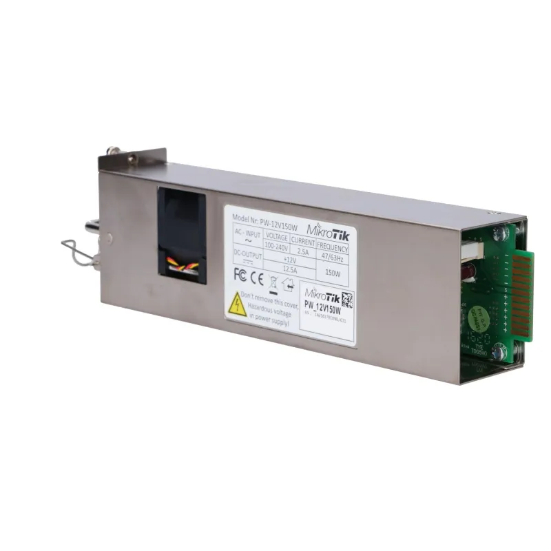 Alimentatore MikroTik 12POW150, Hot Swap, 12V, 150W dedicato per CCR1072-1G-8S+ - Immagine 7