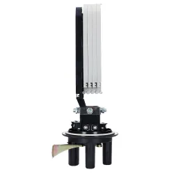 Extralink Harry Splice Box, FTTX, 4 Trays, 96 Splices, Black - Image 3