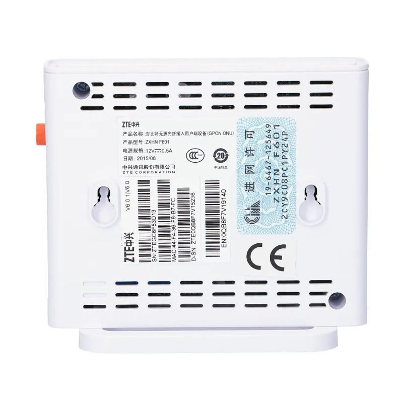ONT ZTE ZXA10 F601, 1x GPON, 1x RJ45 1000Mb/s - Bild 2