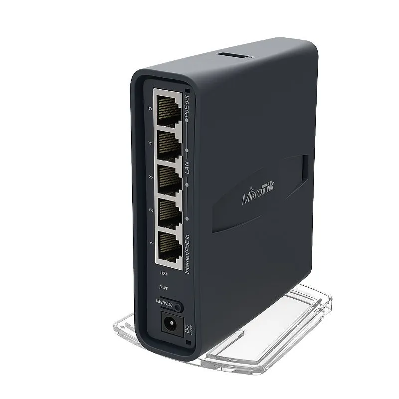 MikroTik hAP ac lite tower | Router WiFi | RB952Ui-5ac2nD-TC, Dual Band, 5x RJ45 100Mb/s - Zdjęcie 3