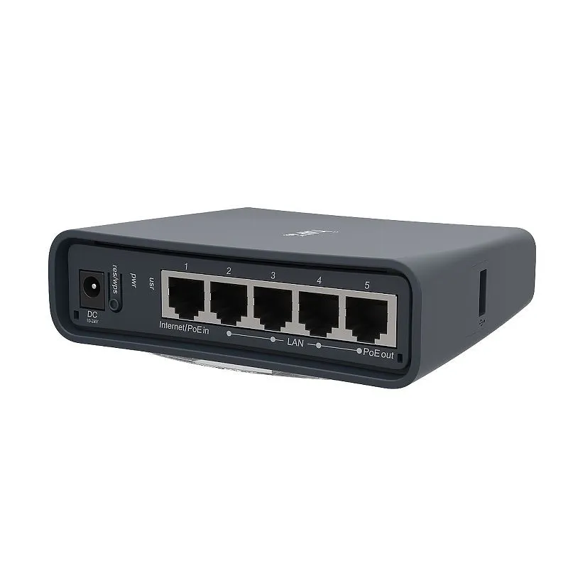 MikroTik hAP ac lite tower Router, RB952Ui-5ac2nD-TC, Dual Band, 5x RJ45 100Mb/s - Bild 5