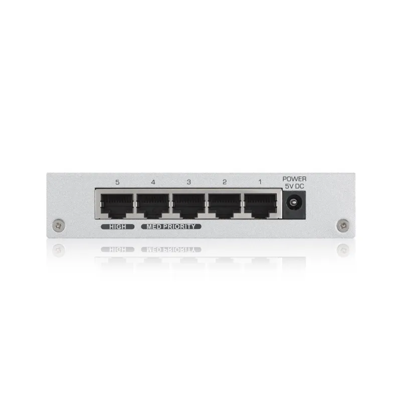 Switch Zyxel GS-105B V3, 5x RJ45 1000Mb/s, Carcasa Metálica, No Gestionado - Imagen 3