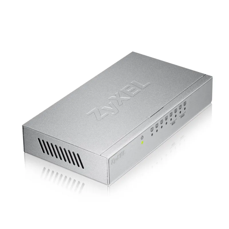 Switch Zyxel GS-108B V3, 8x RJ45 1000Mb/s, Caixa Metálica, Não Gerenciado - Imagem 2
