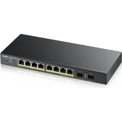 ZYXEL GS1900-10HP Switch, 8x RJ45 1000Mb/s PoE, 2x SFP,...