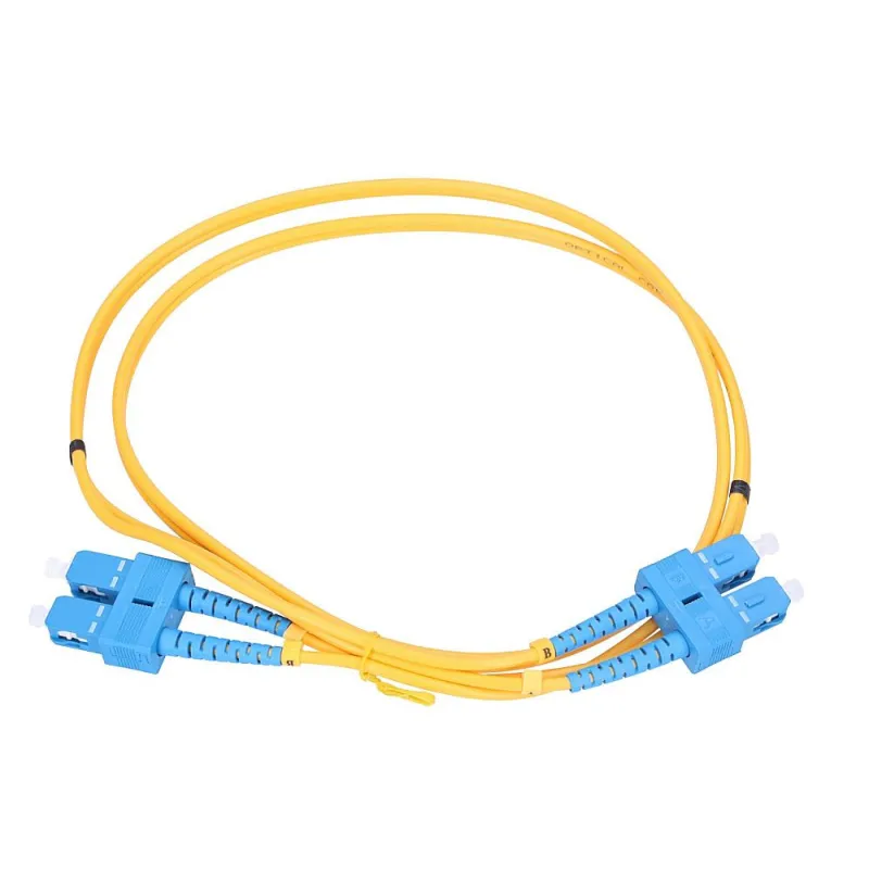 Extralink SC/UPC-SC/UPC Patchkabel, Einfacher Modus, Duplex, G652D, 3mm, 20m