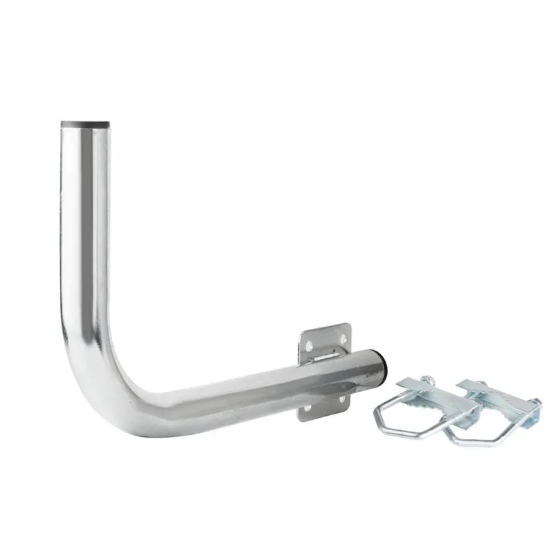 Soporte de Balcón Izquierdo Extralink B300 con Abrazaderas M8, Acero, Galvanizado - Imagen 2