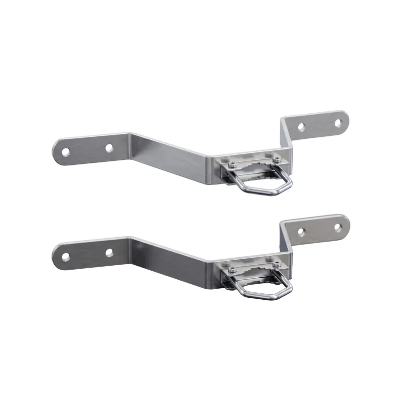 Soporte de mástil Extralink K150, 150 mm, con abrazaderas M8, acero, galvanizado