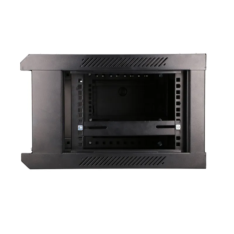 Настенный шкаф Rack Extralink 4U 600x450 Черный - Изображение 4