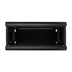 Extralink 4U 600x450 Black Wall-Mounted Rack Cabinet - Image 5