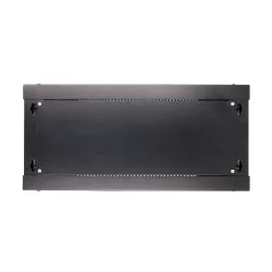Extralink 4U 600x450 Black Wall-Mounted Rack Cabinet - Image 8
