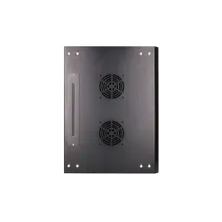 Extralink 4U 600x450 Black Wall-Mounted Rack Cabinet - Image 9