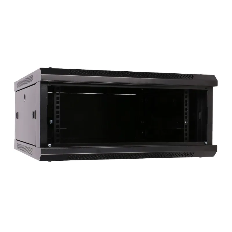 Extralink 4U 600x600 Siyah Duvara Montajlı Rack Kabin - Görsel 5