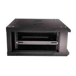Extralink 4U 600x600 Siyah Duvara Montajlı Rack Kabin - Görsel 8