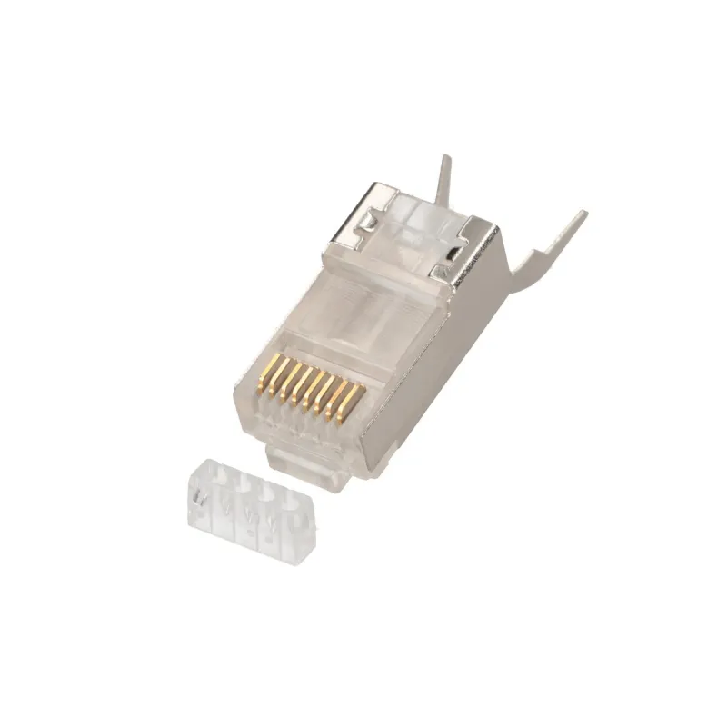 Разъем RJ45 Extralink CAT6A FTP, экранированный 8P8C - Изображение 3