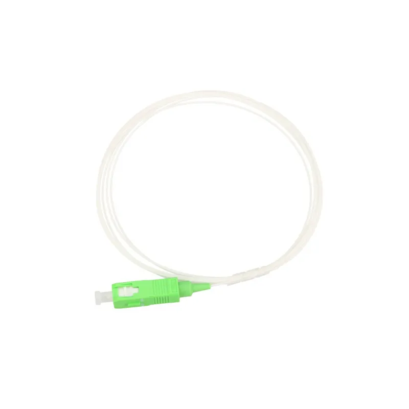 Pigtail Extralink SC/APC, Monomodo, 900um G.657A 1.5m, Fácil de quitar, Blanco - Imagen 2