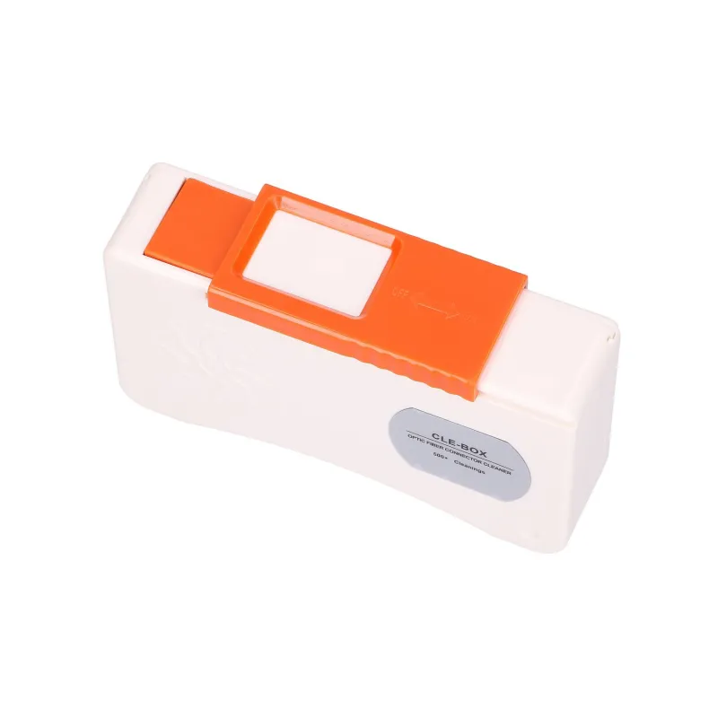 Extralink CLE-BOX Fiber Optic Connector Cleaning Cassette, High-Quality Microfiber Tape - Image 2