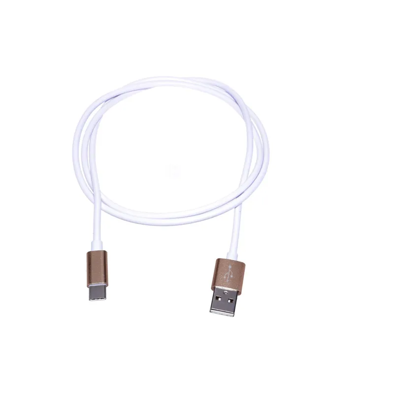 Cabo USB Tipo C Extralink para Smartphones ANDROID, Corrente Máxima 3A, Comprimento 1M, Branco - Imagem 3