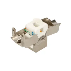 Коннектор Keystone Extralink CAT6A STP, RJ45 - Изображение 3
