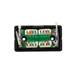 Caixa de Conexão Extralink CAT5E UTP, Barril, Conector, Preto - Imagem 3