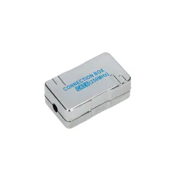 Caixa de conex&atilde;o Extralink CAT6 STP, conector tipo...