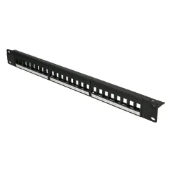 Extralink 24 Port UTP Patch Panel, Modular, 24 Ports - Image 2