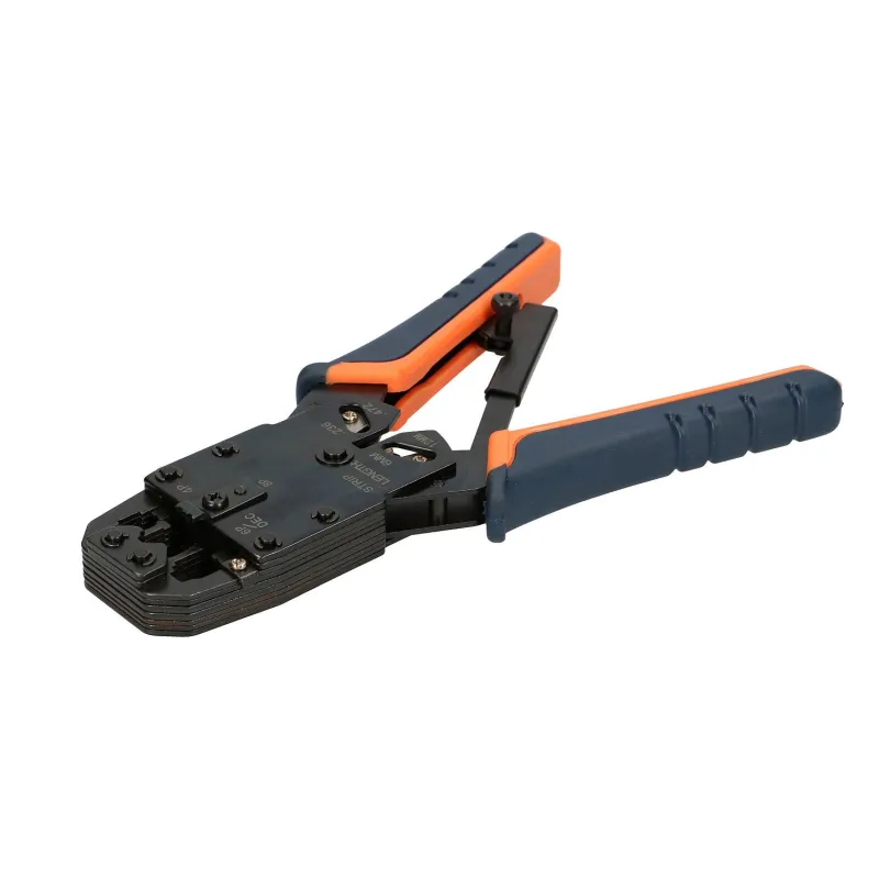 Strumento di Crimpatura RJ45 Extralink 4P+6P+8P con Blocco - Immagine 3