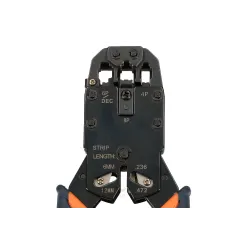 Strumento di Crimpatura RJ45 Extralink 4P+6P+8P con Blocco - Immagine 5