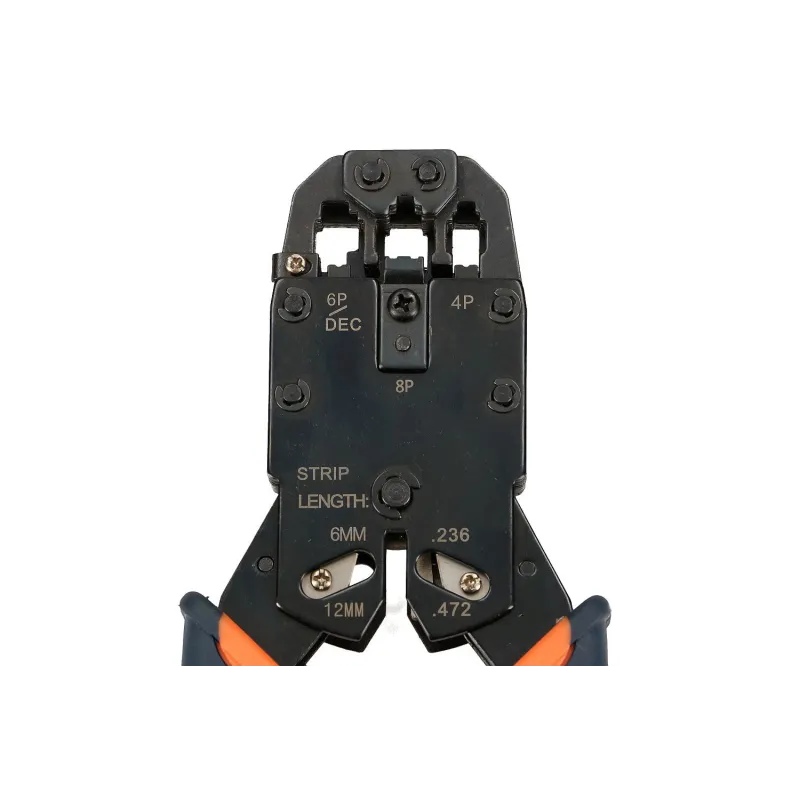 RJ45 Crimping Tool Extralink 4P+6P+8P with Lock - Image 5