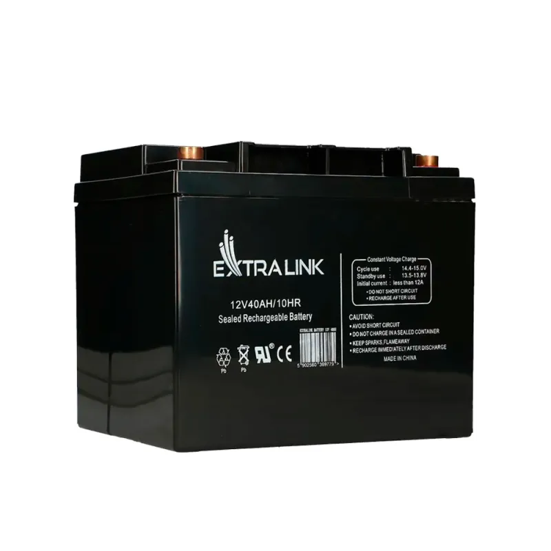 Аккумулятор Extralink AGM 12V 40Ah, необслуживаемый - Изображение 2