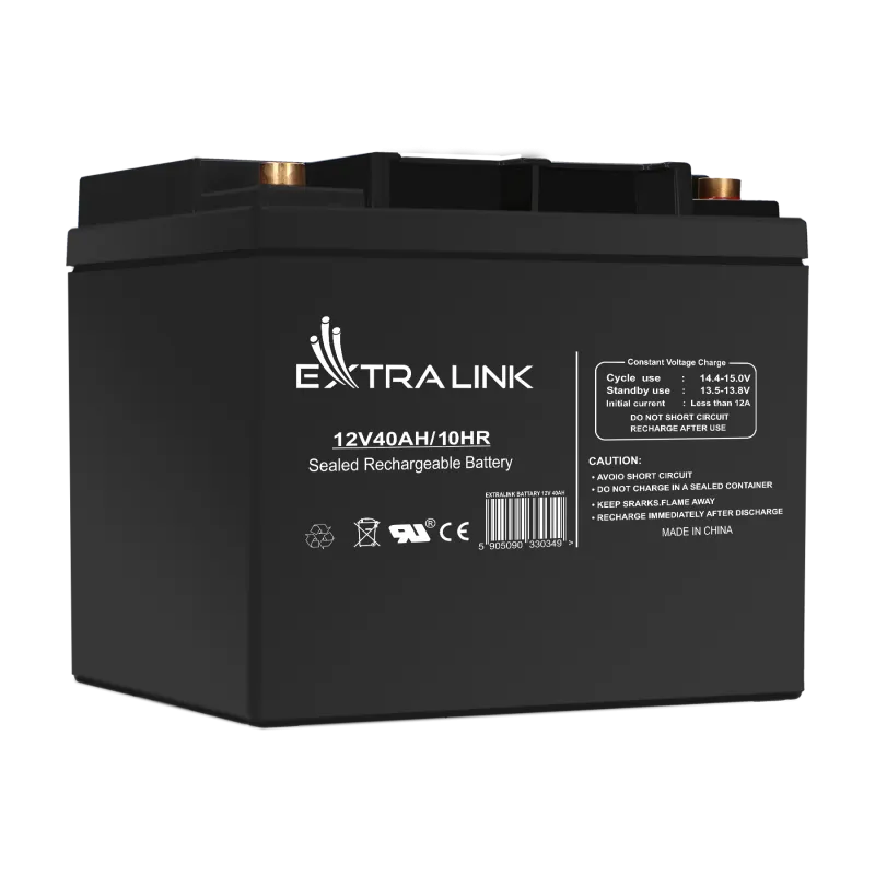 Аккумулятор Extralink AGM 12V 40Ah, необслуживаемый - Изображение 3