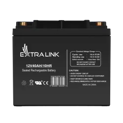 Bateria AGM Extralink 12V 40Ah Sem Manutenção - Imagem 4