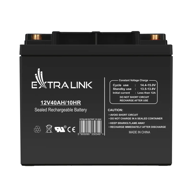 Аккумулятор Extralink AGM 12V 40Ah, необслуживаемый - Изображение 4