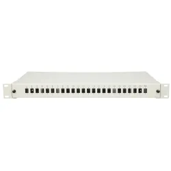 Extralink 24 Core V2 | Przełącznica | 24 porty, biały