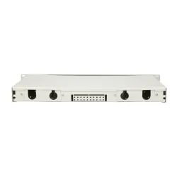 Panel de Conexiones Extralink 24 Core V2, 24 Puertos, Blanco - Imagen 2