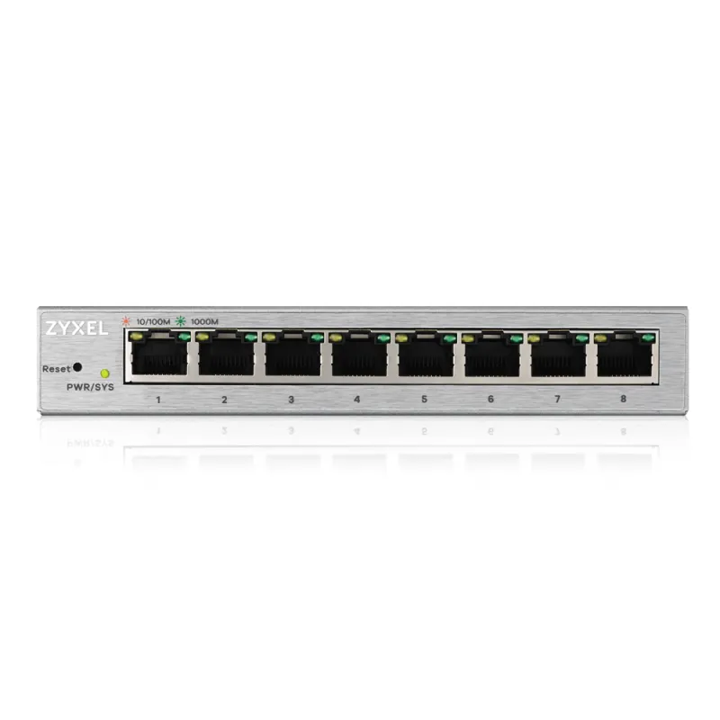Zyxel GS1200-8 | Switch | 8x RJ45 1000Mb/s, zarządzalny - Zdjęcie 3