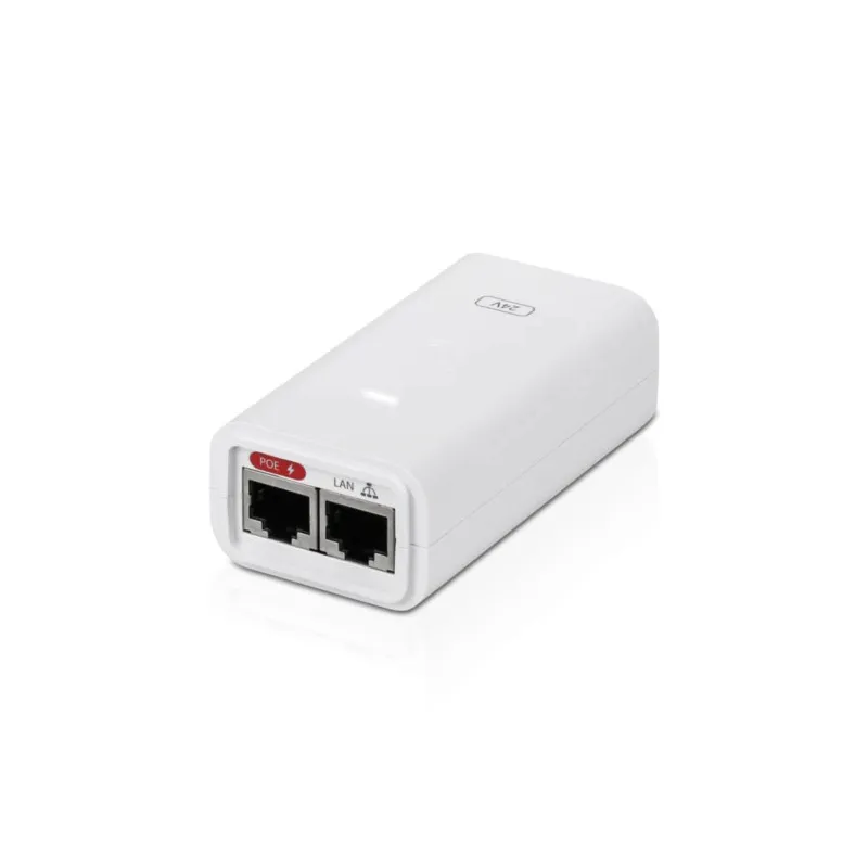 Adaptador PoE Ubiquiti POE-24-12W-5P, 24V, 0,5A, 12W, pacote com 5 unidades - Imagem 3