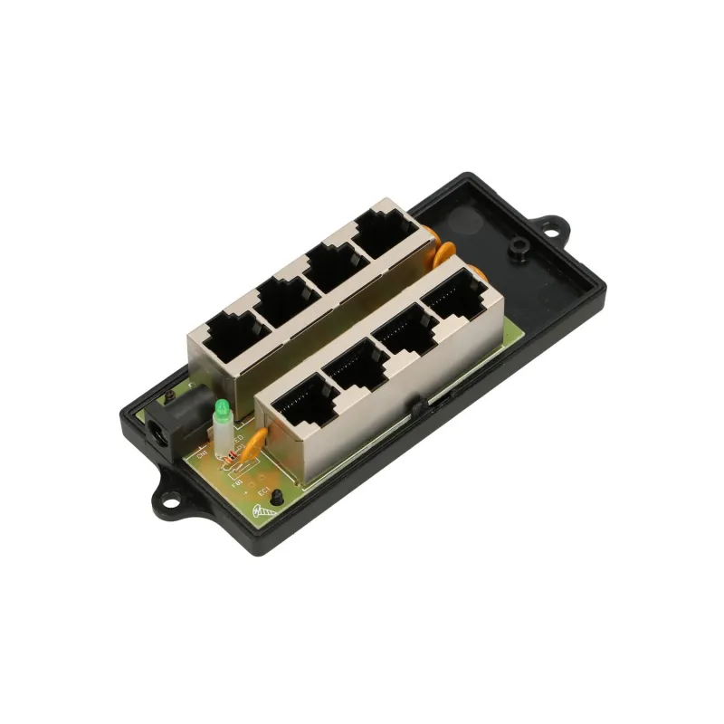 PoE инжектор Extralink на 4 порта, 4x 100Mb/s RJ45 - Изображение 5