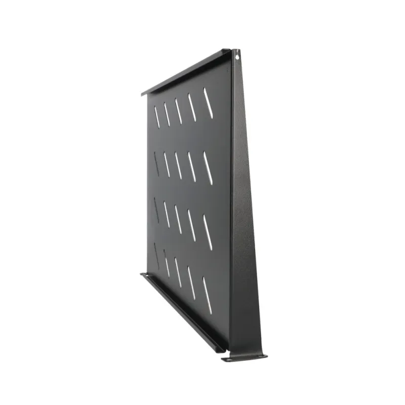 Полка Extralink 1U 300mm Черная, 19" для настенных стоек - Изображение 6