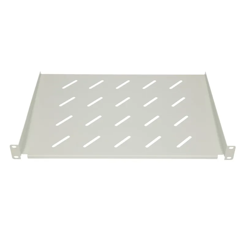 Mensola Extralink 1U 300mm Grigia, 19", per Armadi a Muro - Immagine 2