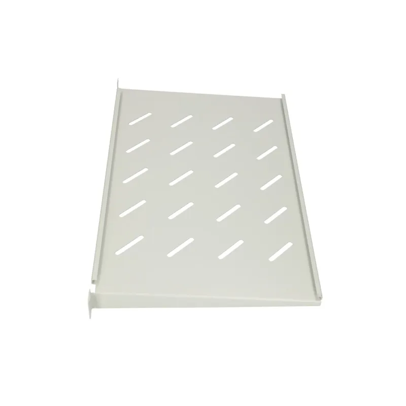 Regál Extralink 1U 300mm Šedý, 19", pro Nástěnné Skříně - Obrázek 4