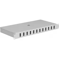 Mantar PS 19" 1U Fiber Patch Panel SC 12 Duplex, Derinlik...
