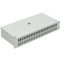 Pannello di distribuzione in fibra ottica Mantar PS 19 2U SC 48 Duplex, profondità 255 mm - Immagine 2