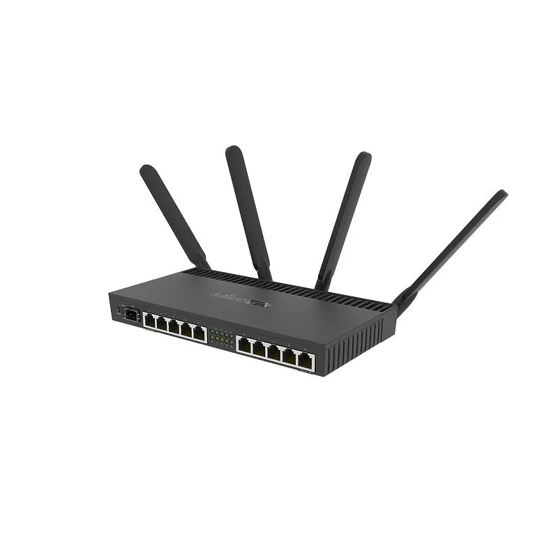 Mikrotik RB4011iGS+5HacQ2HnD-IN WiFi Router, Dual Band 1733Mb/s, 10x RJ45 1000Mb/s, 1x SFP+ - Image 2