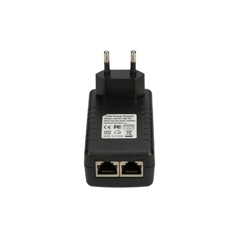 Napájecí zdroj PoE Extralink POE-18-18W, 18V, 1A, 18W, Zasuňte do Elektrické Zásuvky - Obrázek 3