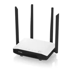 Zyxel NBG6615 WiFi Router, AC1200 MU-MIMO, Dual Band, 5x RJ45 1000Mb/s