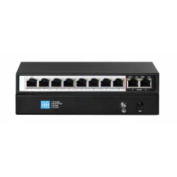 Extralink PERSES PoE Switch, 8x Gigabit PoE/PoE+, 2x Gigabit RJ45 Uplink, 96W - Bild 4